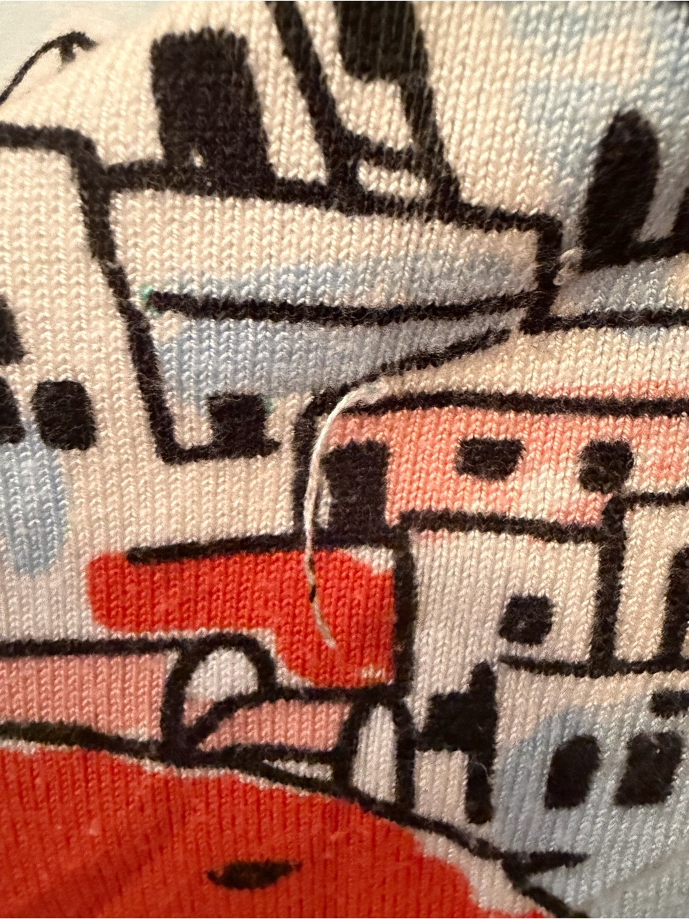 Joseph A Multi Color Santorini Light Weight Short Sleeve Sweater  Size S - Picture 12 of 12